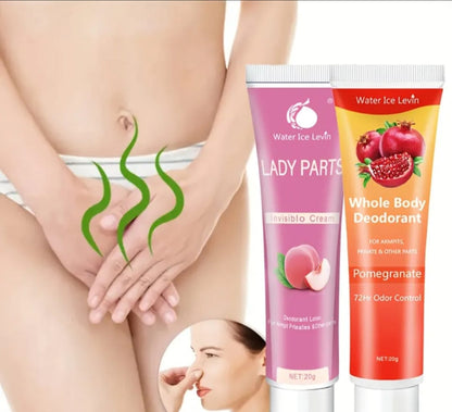 Full Body Deodorizing Creme 2 pcs