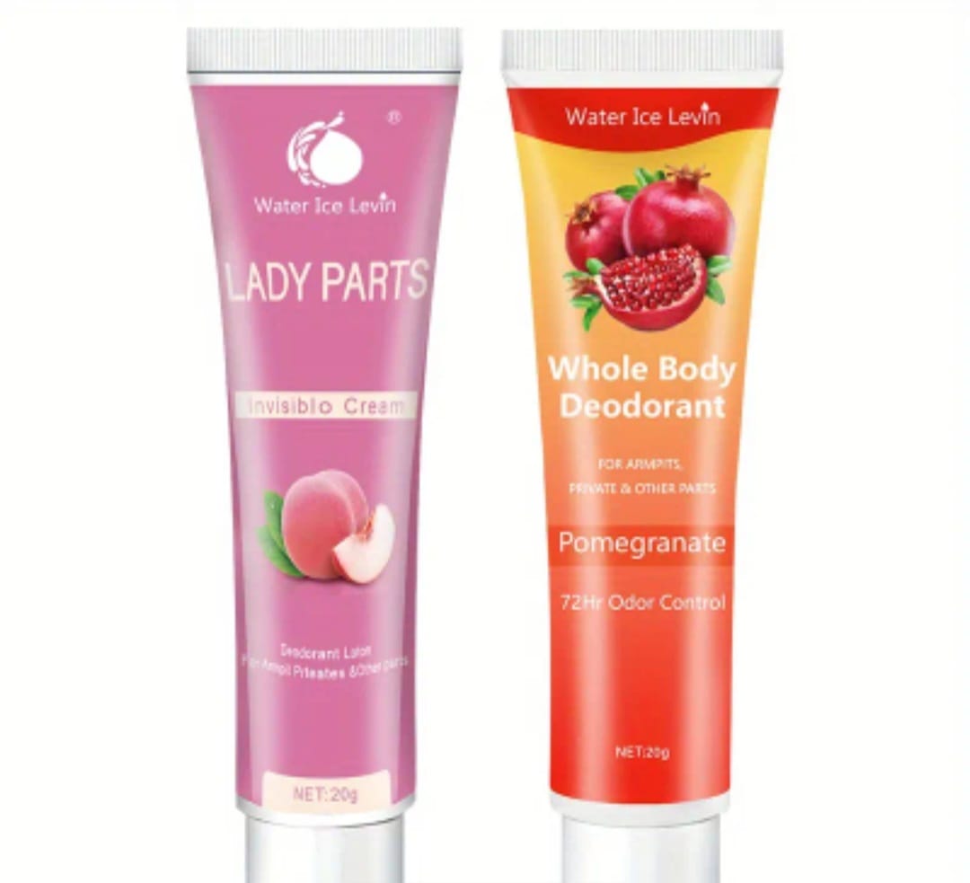 Full Body Deodorizing Creme 2 pcs