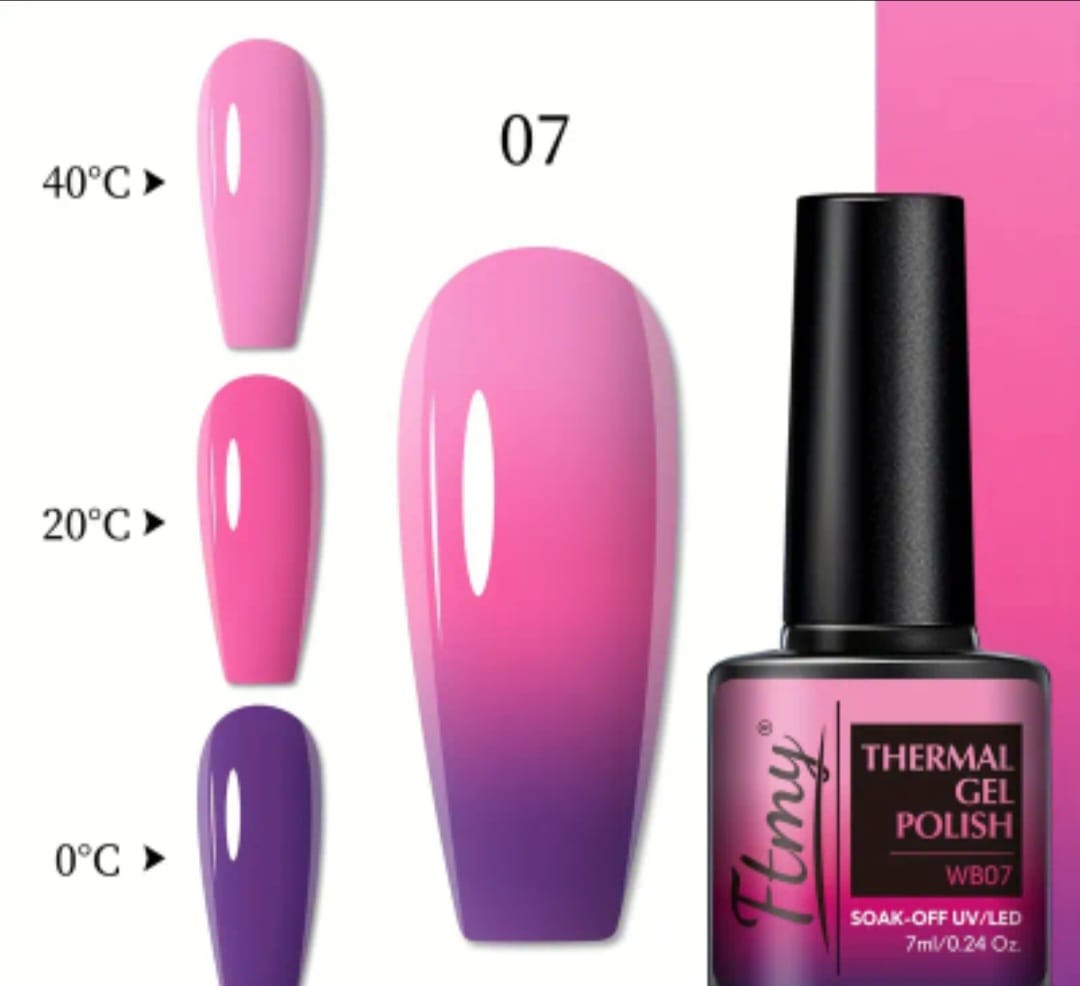 Color Changing Gel Nail Polish