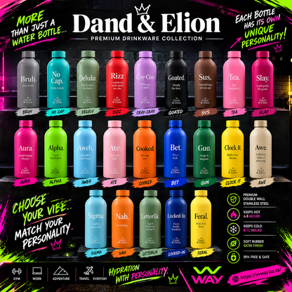 Dand & Elion Drinkware
