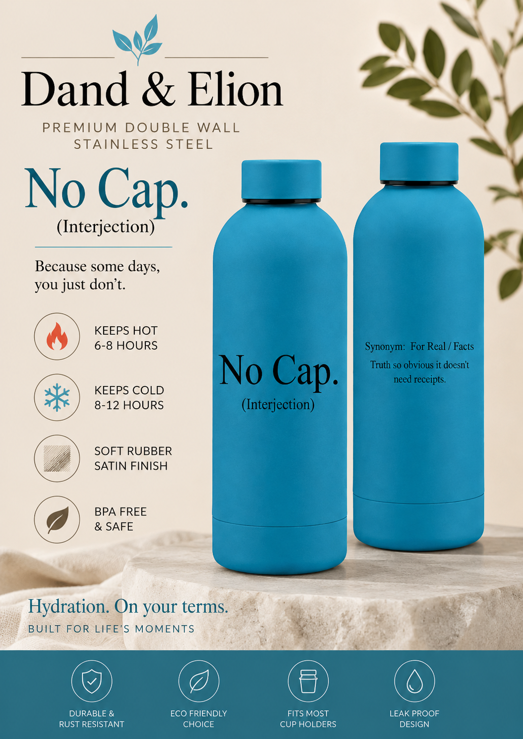 Dand & Elion Drinkware